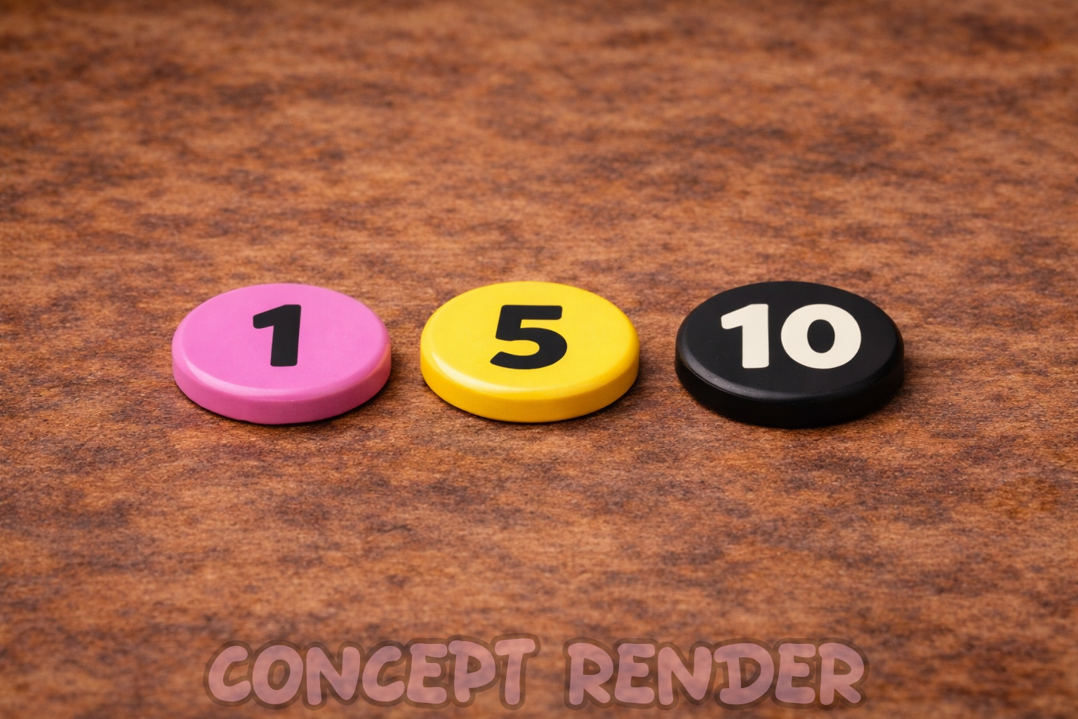 Score tokens (1, 5, 10)